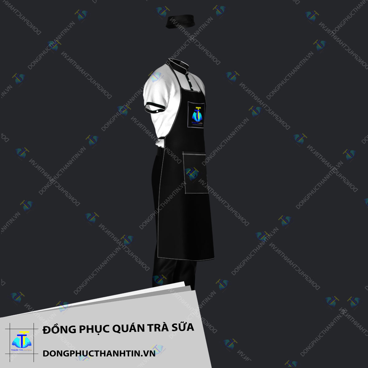 ĐỒNG PHỤC QUÁN TRÀ SỮA MS 0129