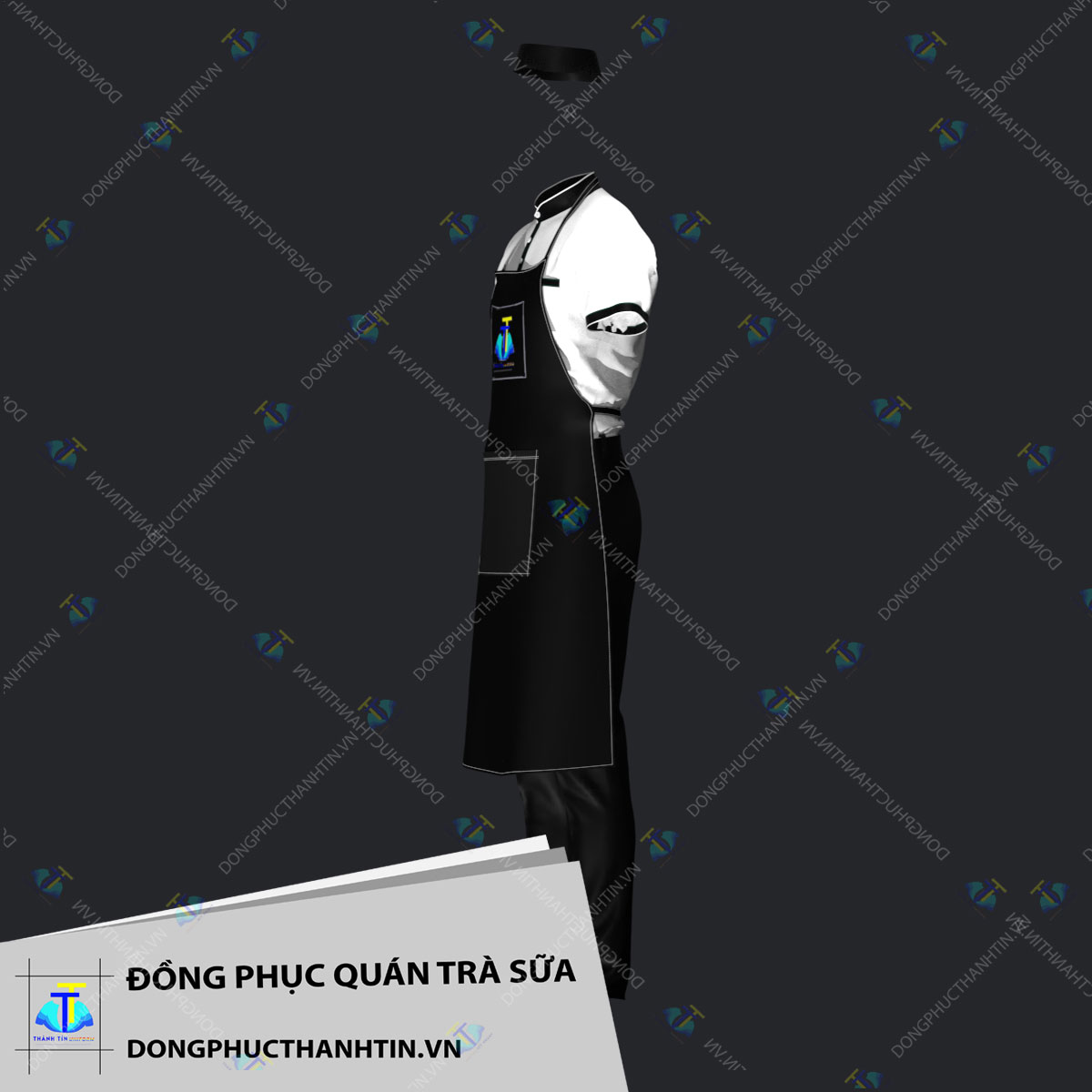 ĐỒNG PHỤC QUÁN TRÀ SỮA MS 018