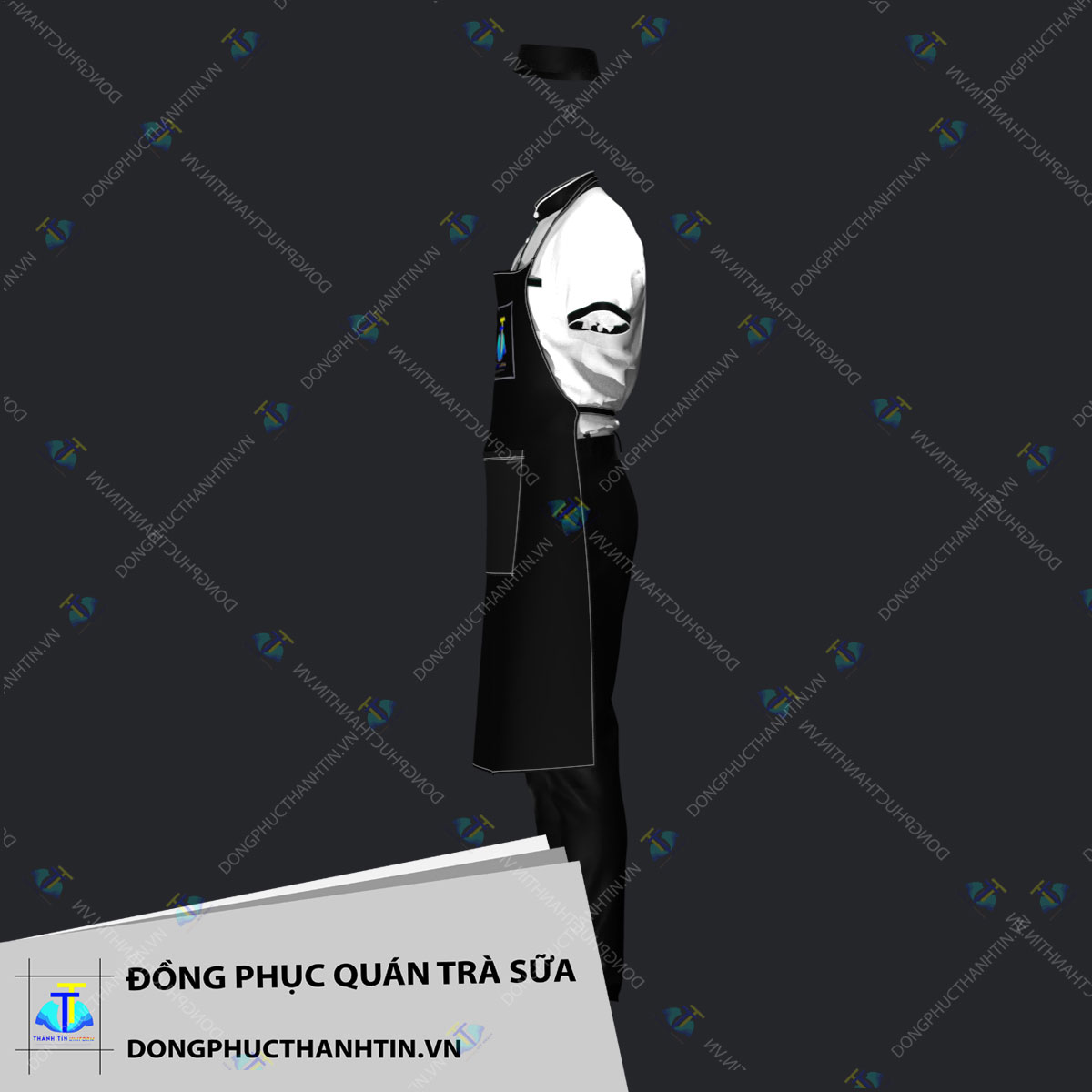 ĐỒNG PHỤC QUÁN TRÀ SỮA MS 019