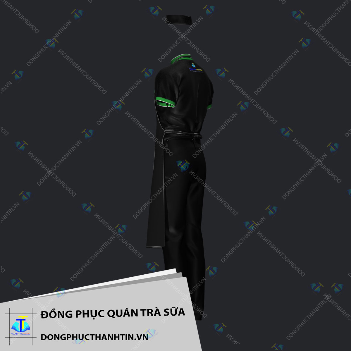 ĐỒNG PHỤC QUÁN TRÀ SỮA MS 0211