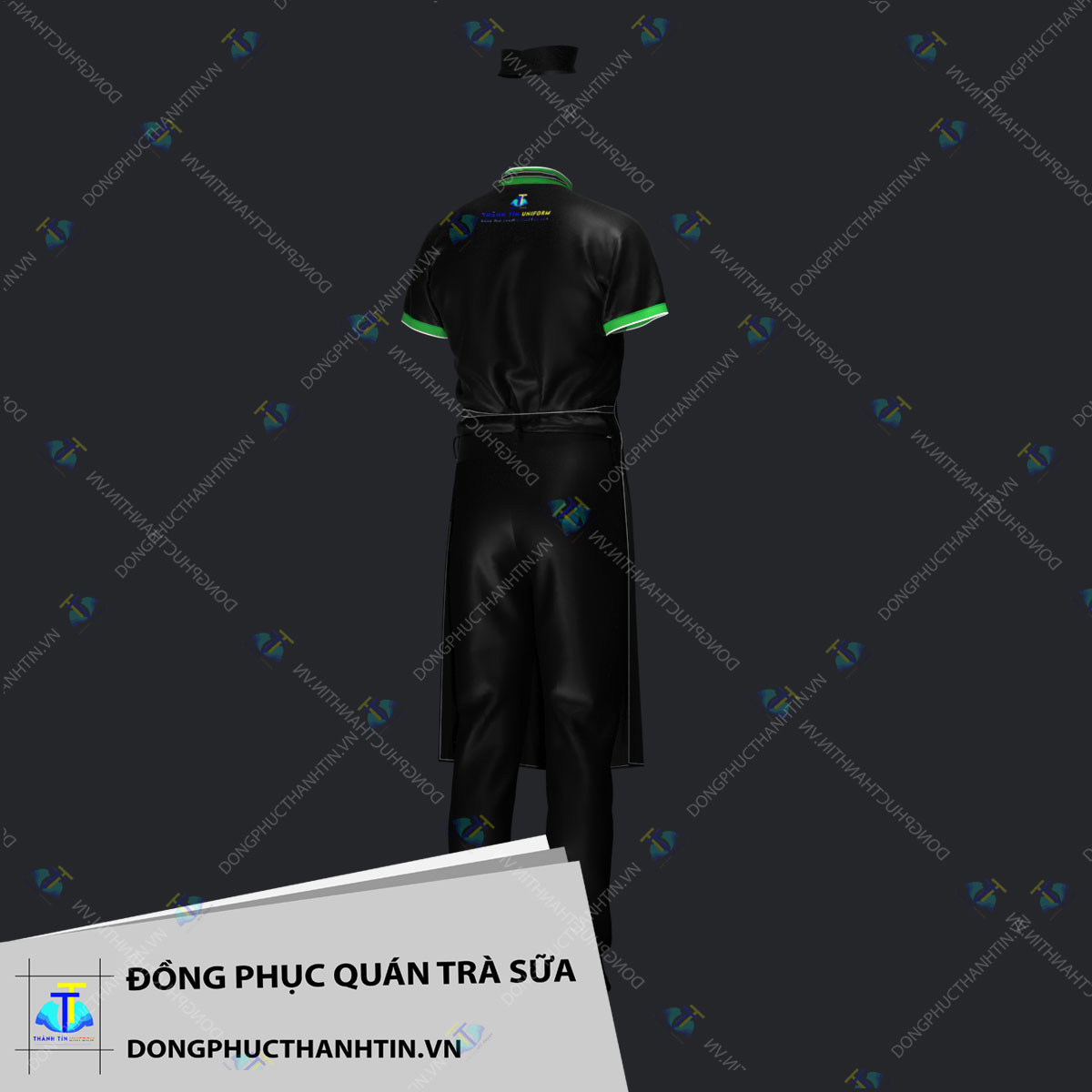 ĐỒNG PHỤC QUÁN TRÀ SỮA MS 0218