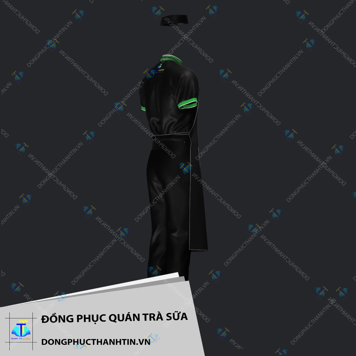 ĐỒNG PHỤC QUÁN TRÀ SỮA MS 0221