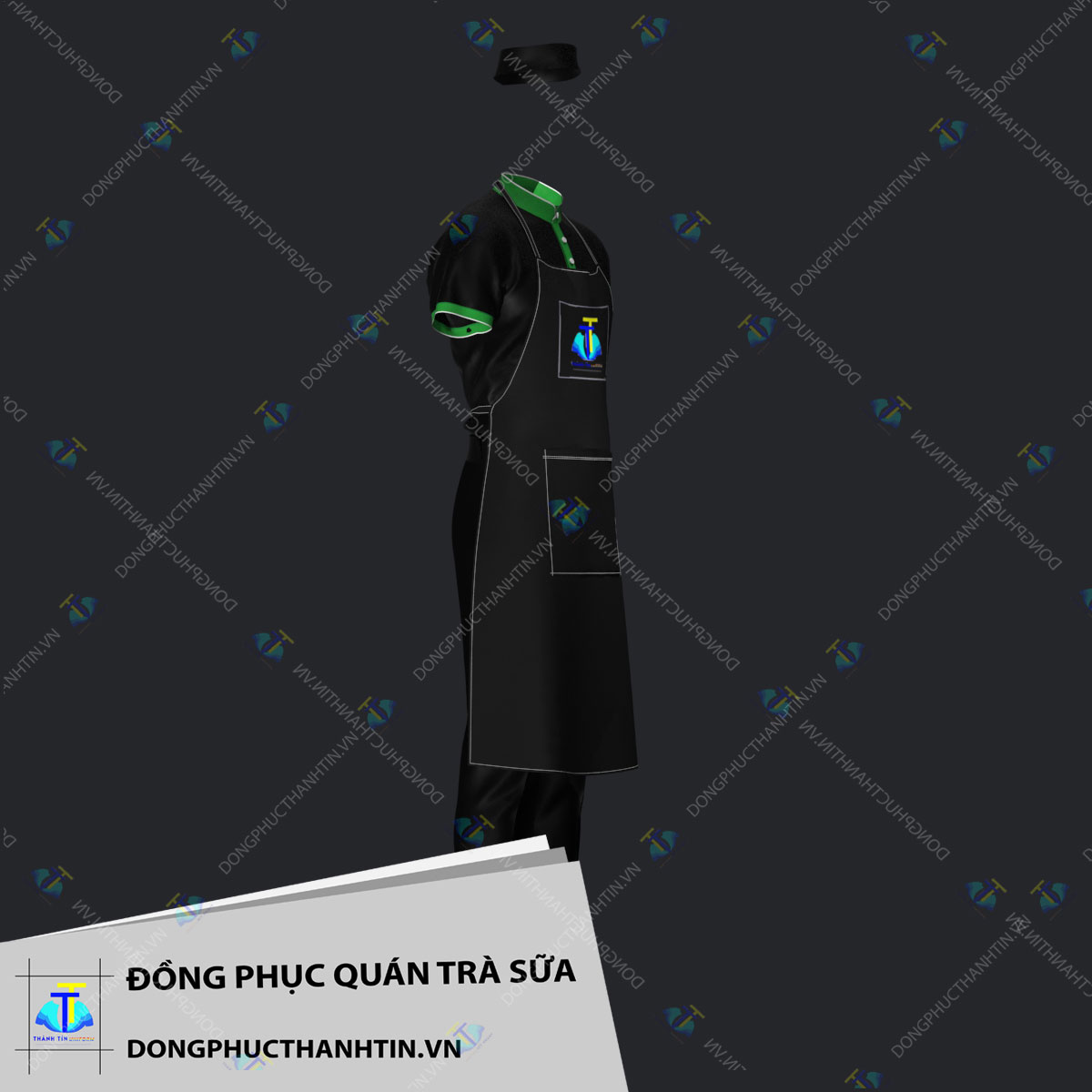 ĐỒNG PHỤC QUÁN TRÀ SỮA MS 0227