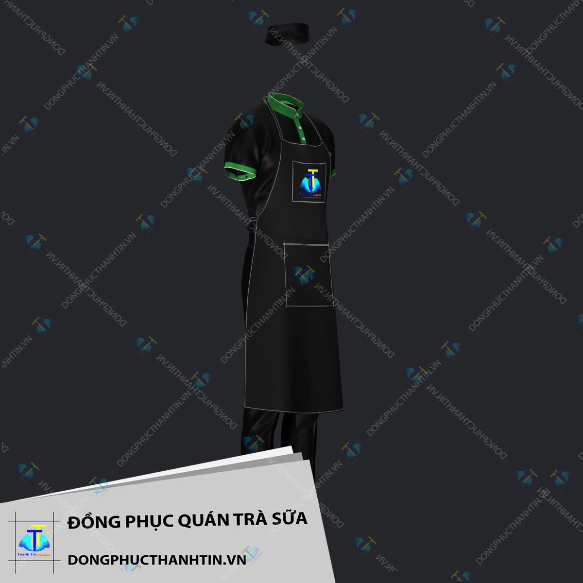 ĐỒNG PHỤC QUÁN TRÀ SỮA MS 0228