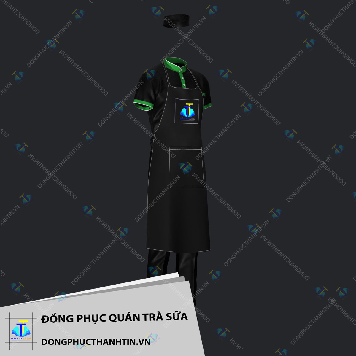 ĐỒNG PHỤC QUÁN TRÀ SỮA MS 0229