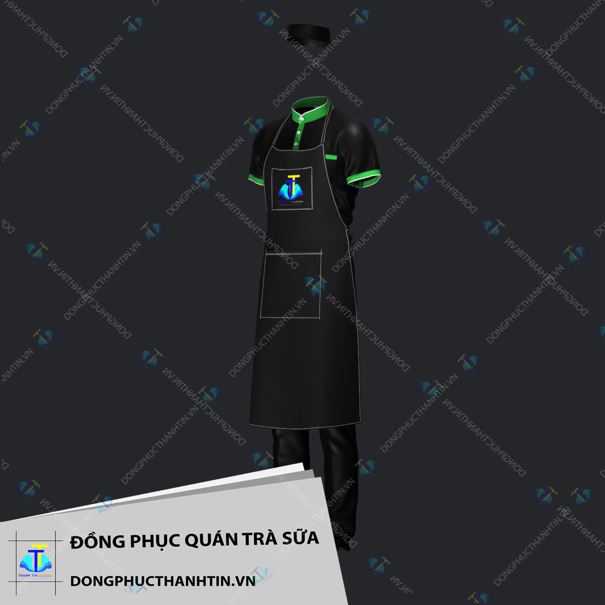 ĐỒNG PHỤC QUÁN TRÀ SỮA MS 023