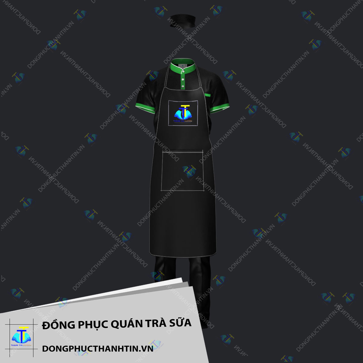 ĐỒNG PHỤC QUÁN TRÀ SỮA MS 0232