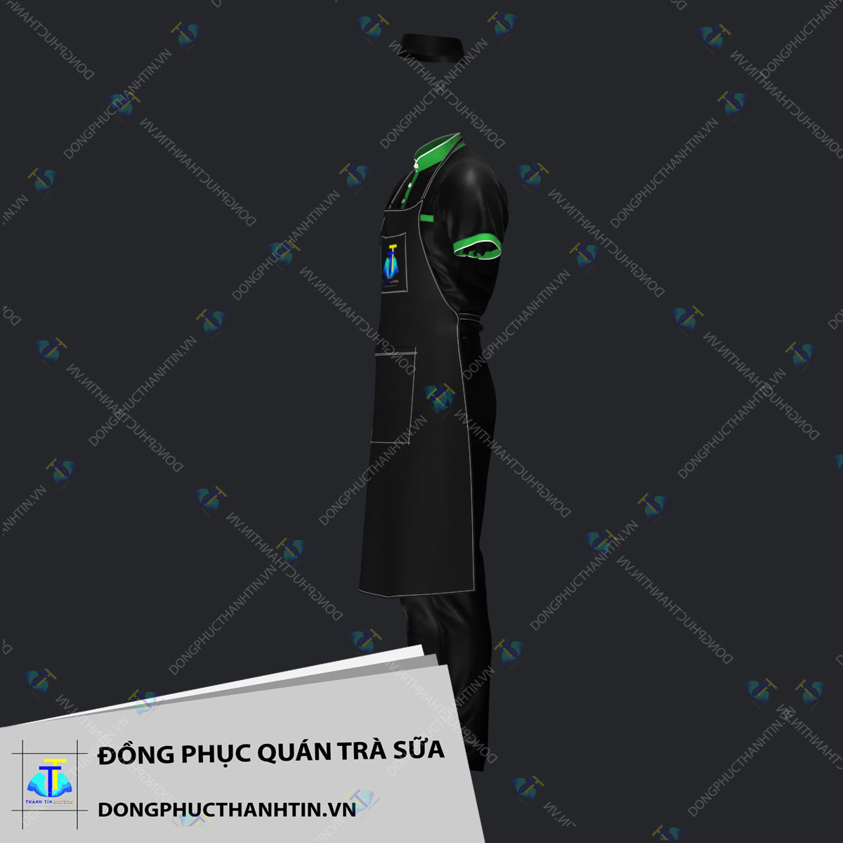 ĐỒNG PHỤC QUÁN TRÀ SỮA MS 026