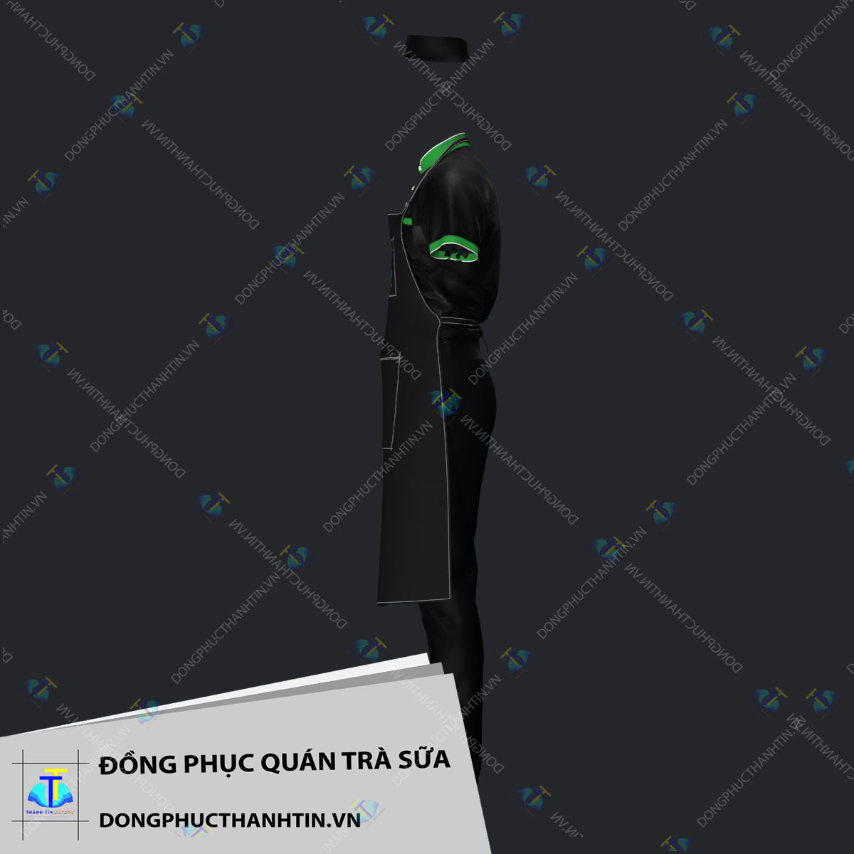 ĐỒNG PHỤC QUÁN TRÀ SỮA MS 028