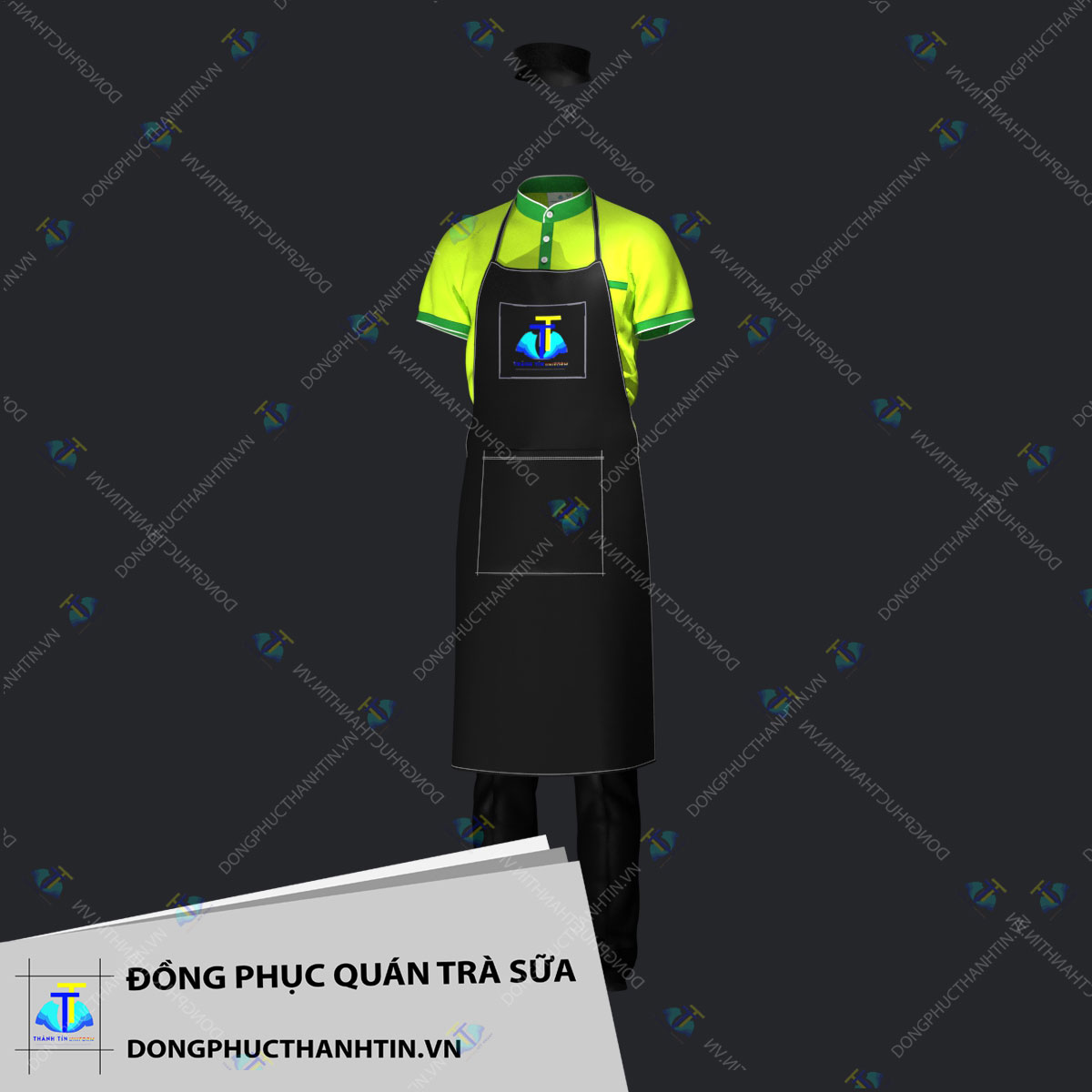 ĐỒNG PHỤC QUÁN TRÀ SỮA MS 031