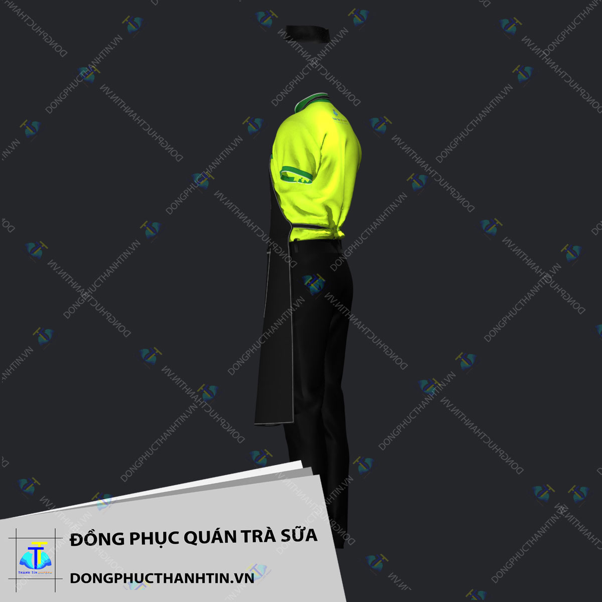 ĐỒNG PHỤC QUÁN TRÀ SỮA MS 0310