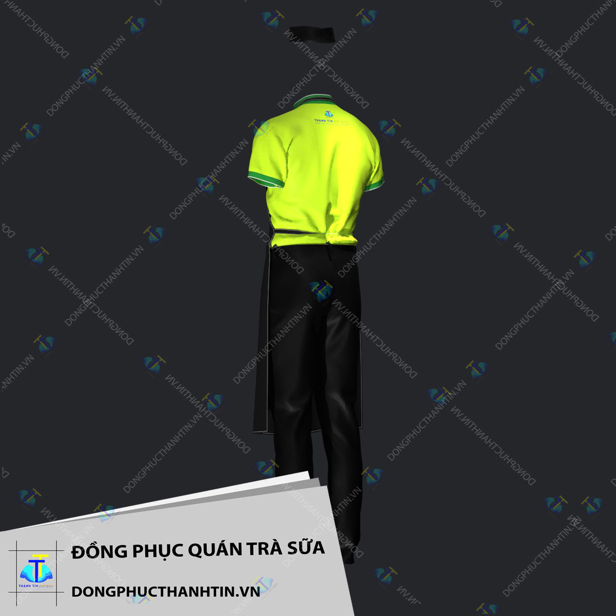 ĐỒNG PHỤC QUÁN TRÀ SỮA MS 0313