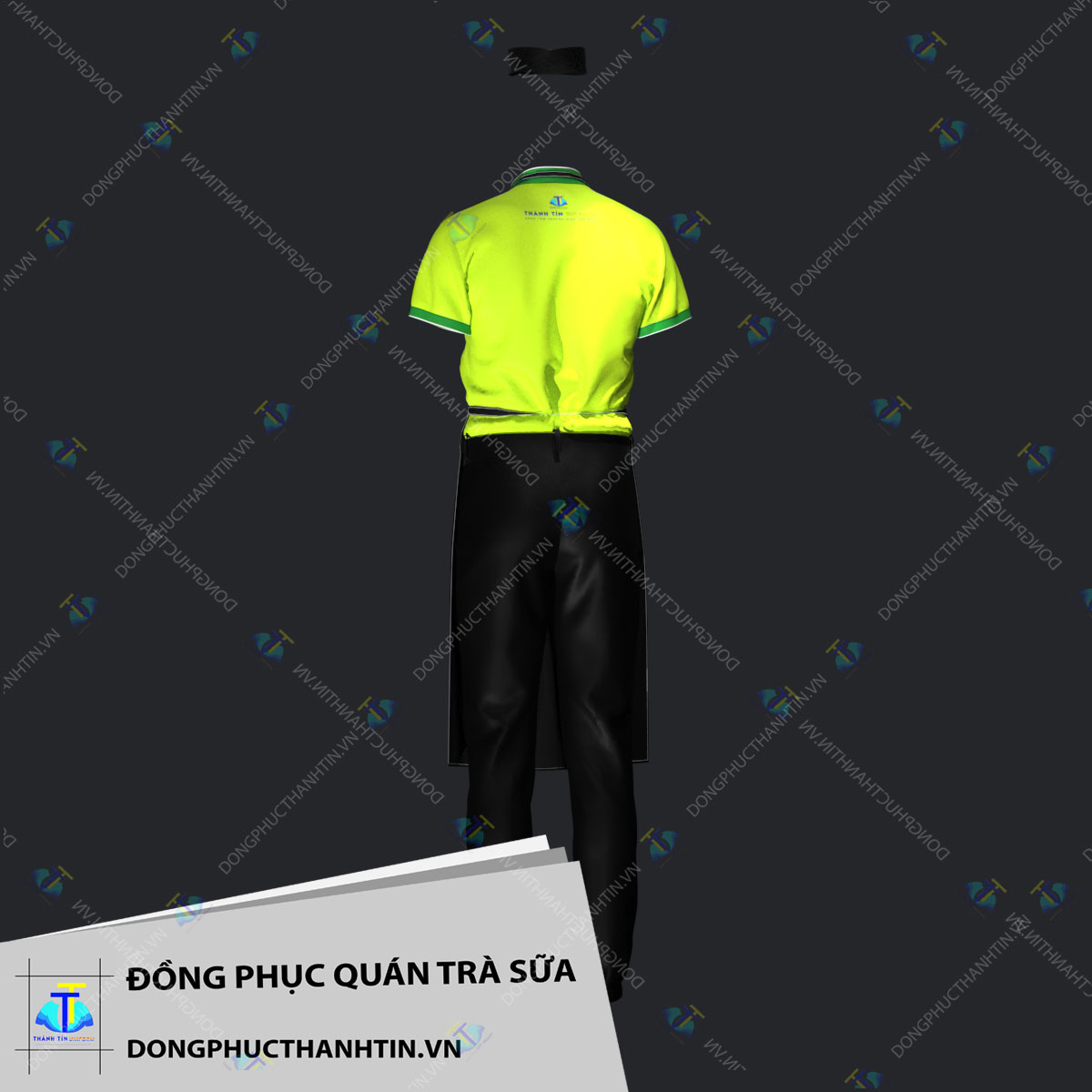 ĐỒNG PHỤC QUÁN TRÀ SỮA MS 0315