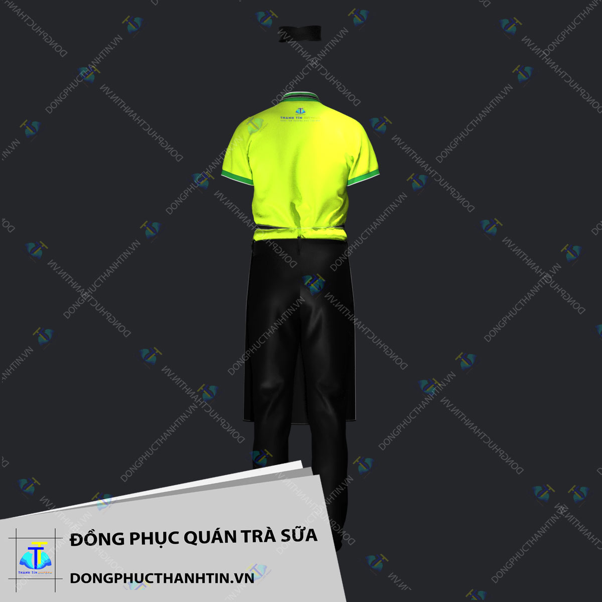 ĐỒNG PHỤC QUÁN TRÀ SỮA MS 0316
