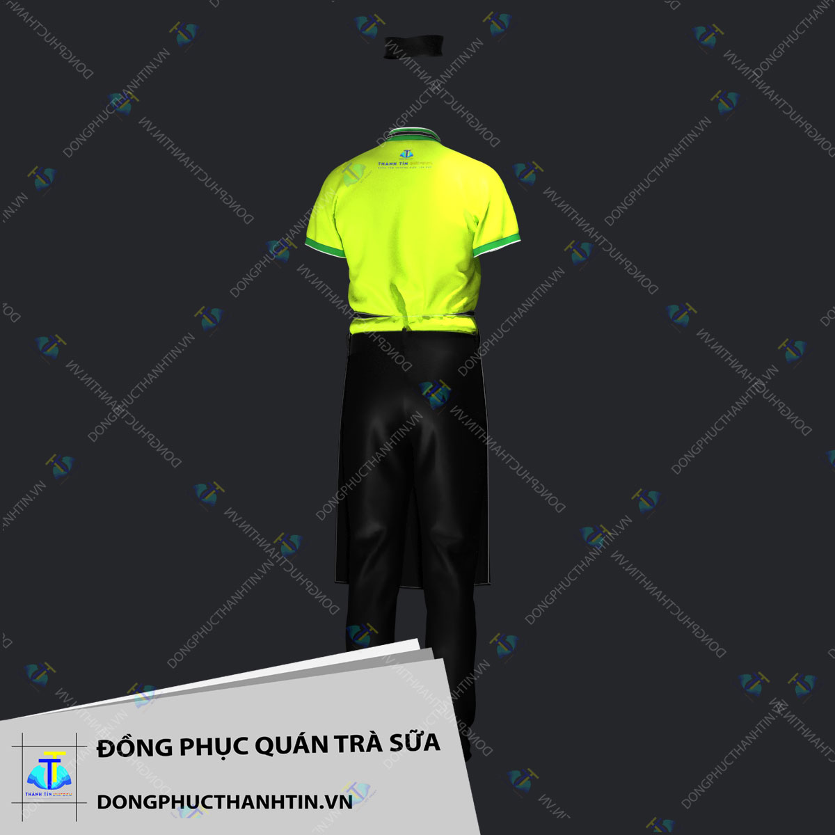 ĐỒNG PHỤC QUÁN TRÀ SỮA MS 0317