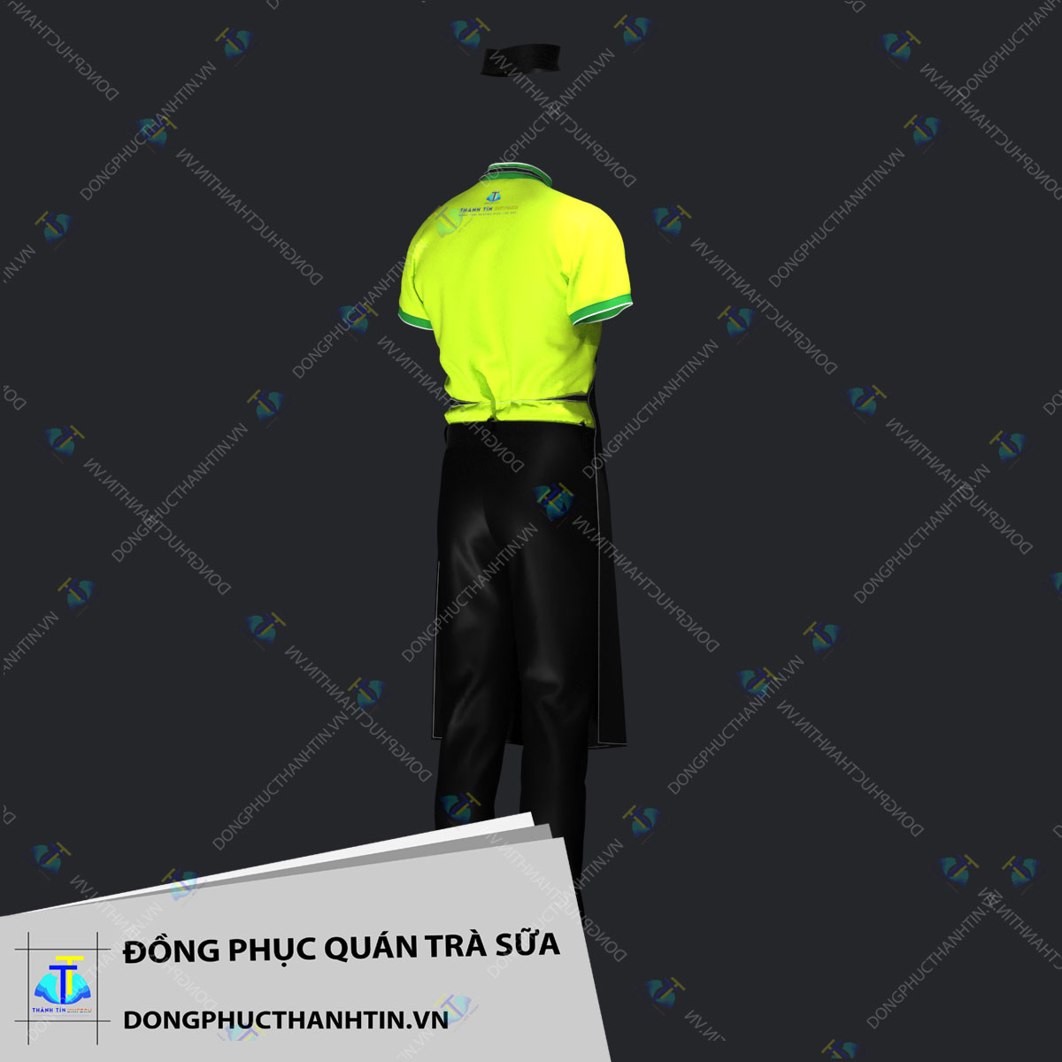 ĐỒNG PHỤC QUÁN TRÀ SỮA MS 0319