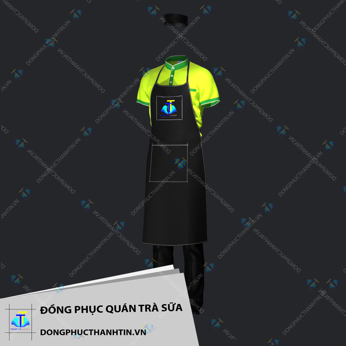 ĐỒNG PHỤC QUÁN TRÀ SỮA MS 032