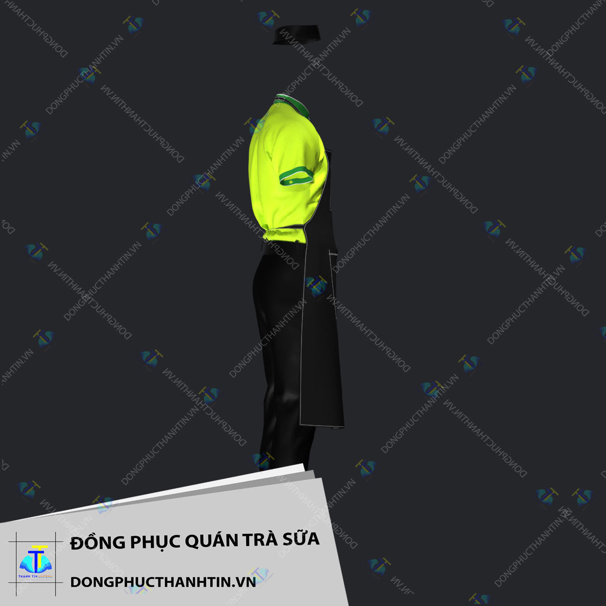 ĐỒNG PHỤC QUÁN TRÀ SỮA MS 0323