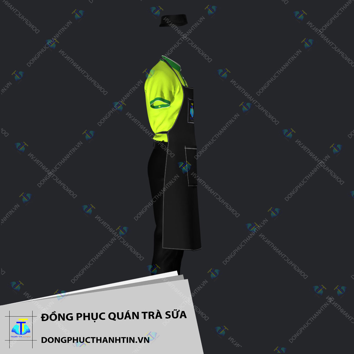 ĐỒNG PHỤC QUÁN TRÀ SỮA MS 0325