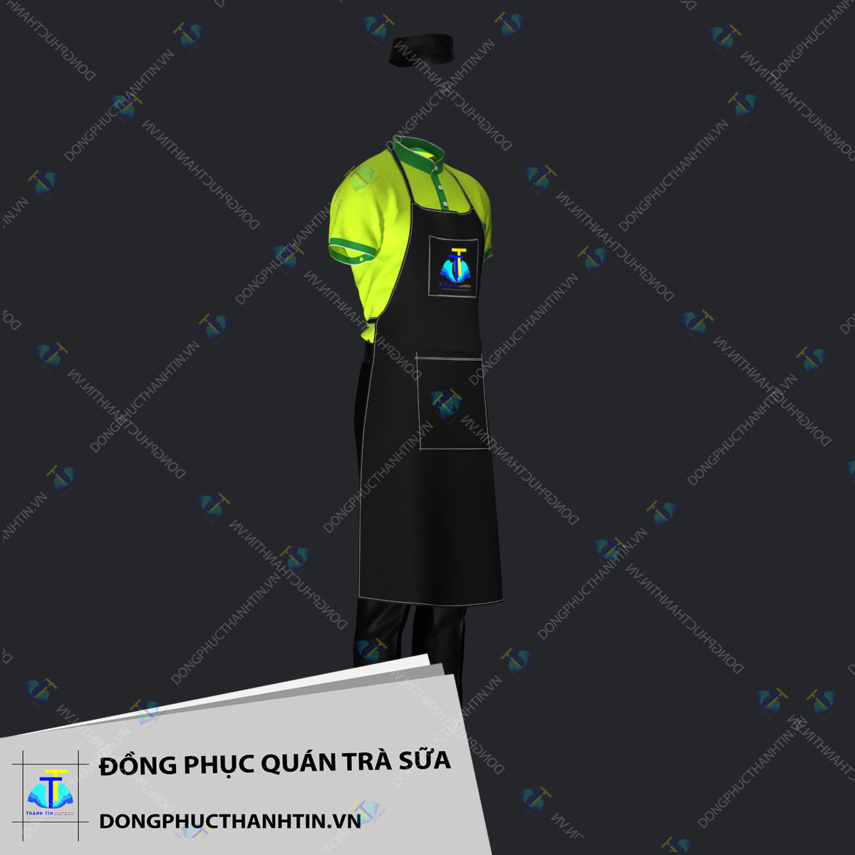 ĐỒNG PHỤC QUÁN TRÀ SỮA MS 0328