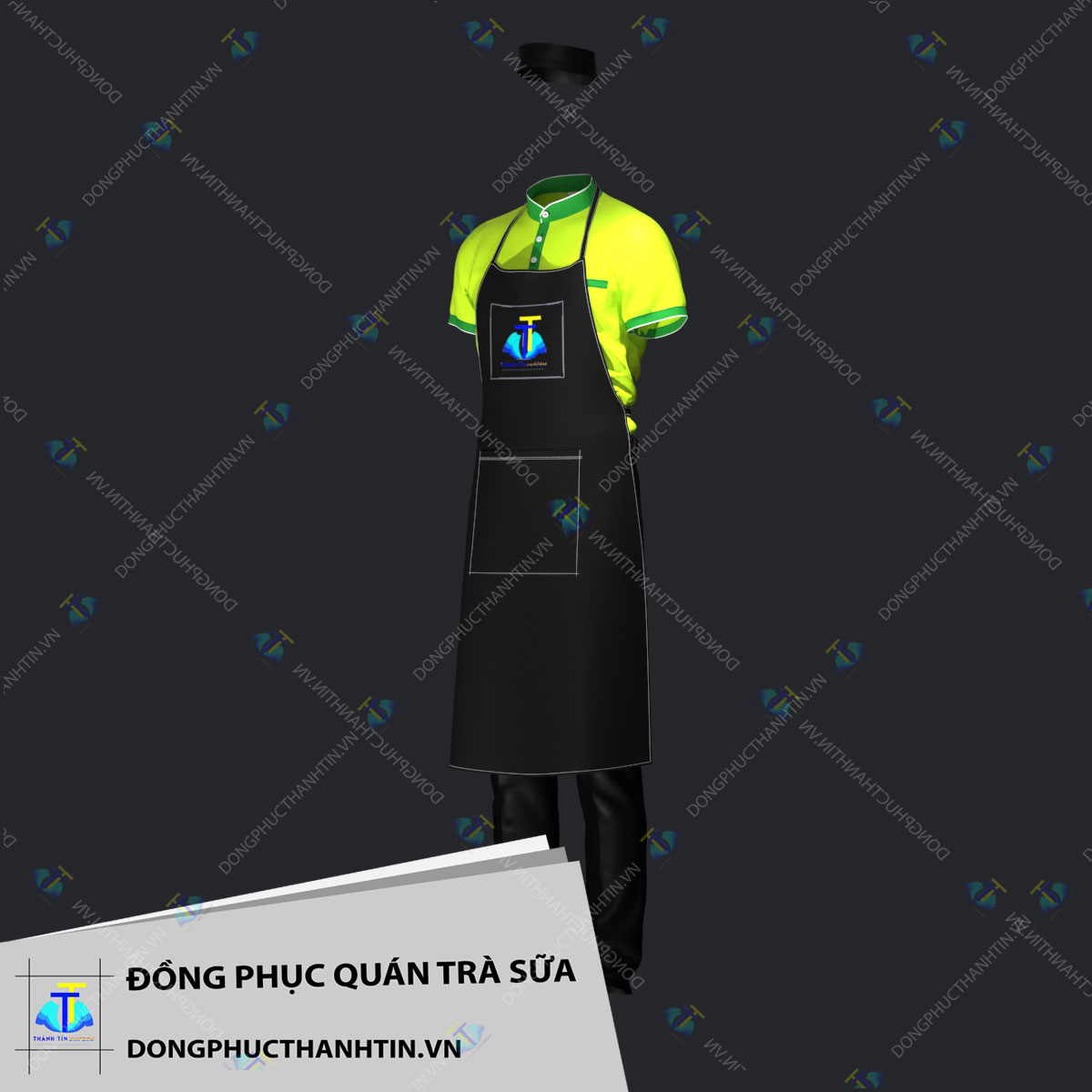 ĐỒNG PHỤC QUÁN TRÀ SỮA MS 033