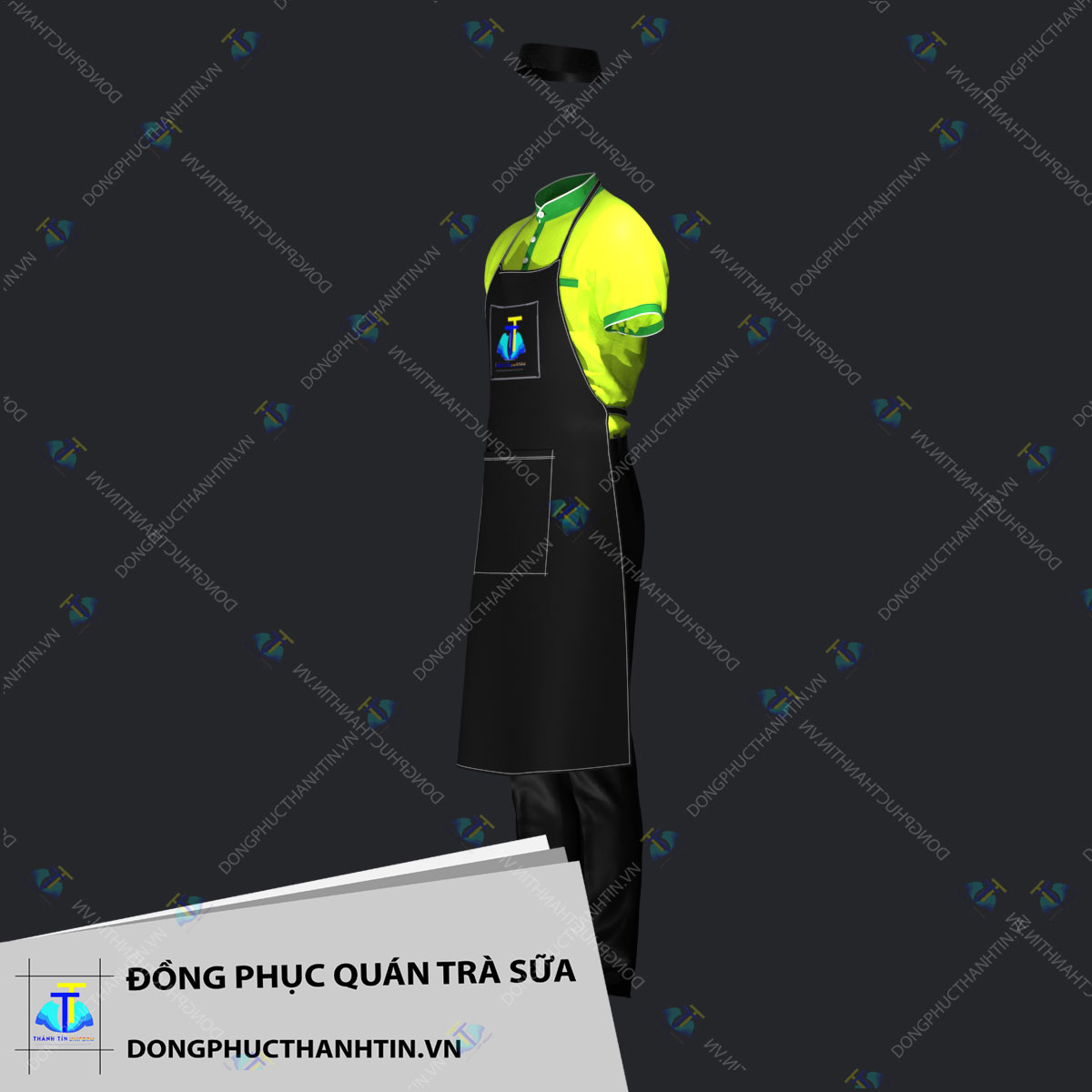 ĐỒNG PHỤC QUÁN TRÀ SỮA MS 035