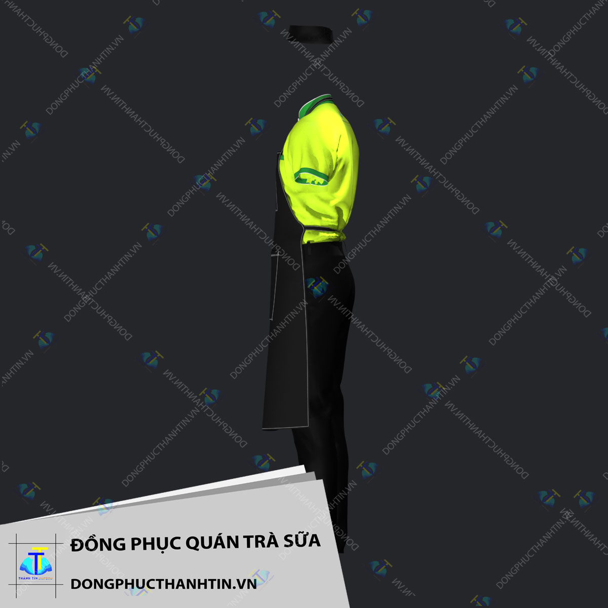 ĐỒNG PHỤC QUÁN TRÀ SỮA MS 039