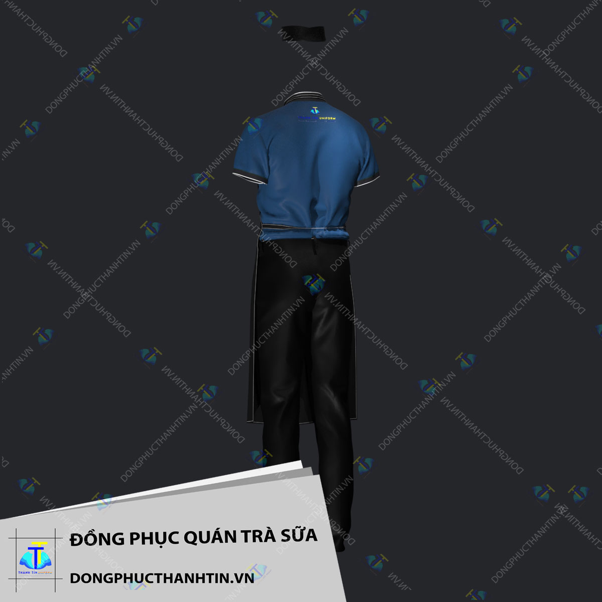 ĐỒNG PHỤC QUÁN TRÀ SỮA MS 0414