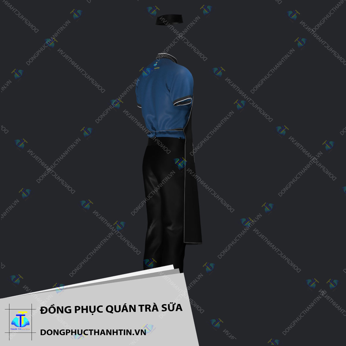ĐỒNG PHỤC QUÁN TRÀ SỮA MS 0421