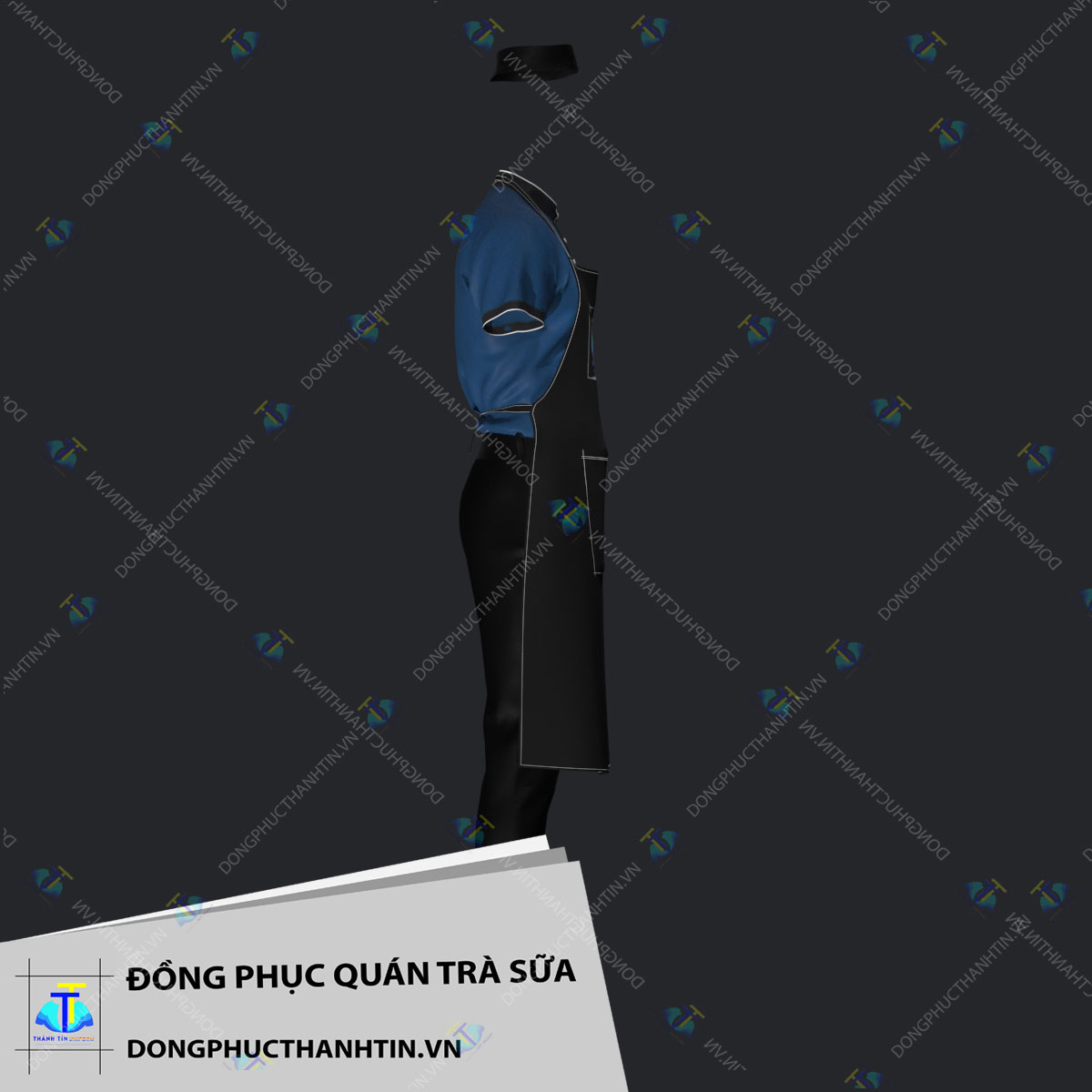 ĐỒNG PHỤC QUÁN TRÀ SỮA MS 0424