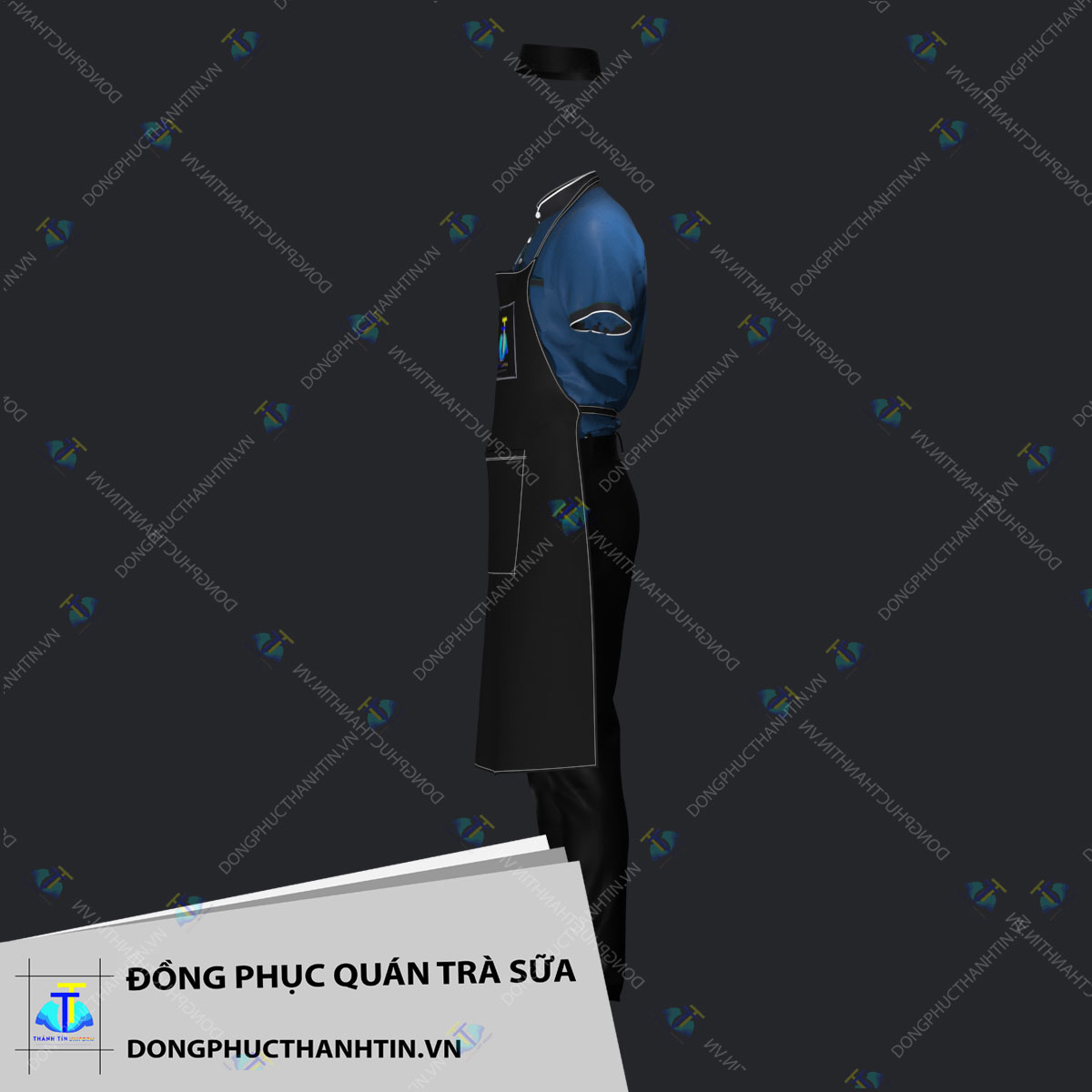 ĐỒNG PHỤC QUÁN TRÀ SỮA MS 047