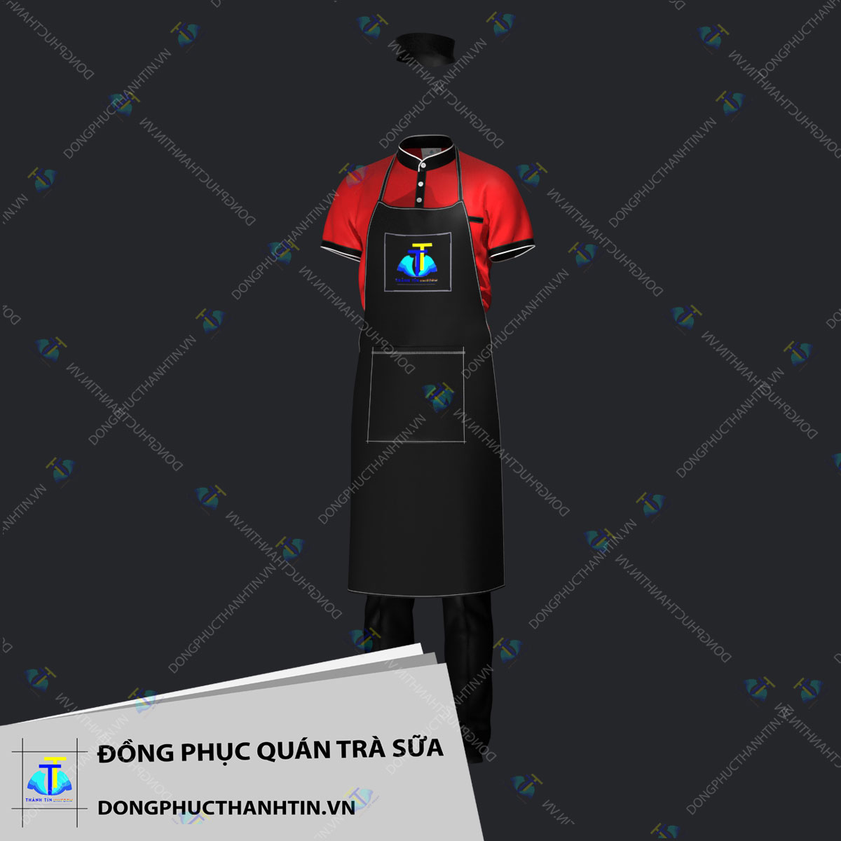 ĐỒNG PHỤC QUÁN TRÀ SỮA MS 051