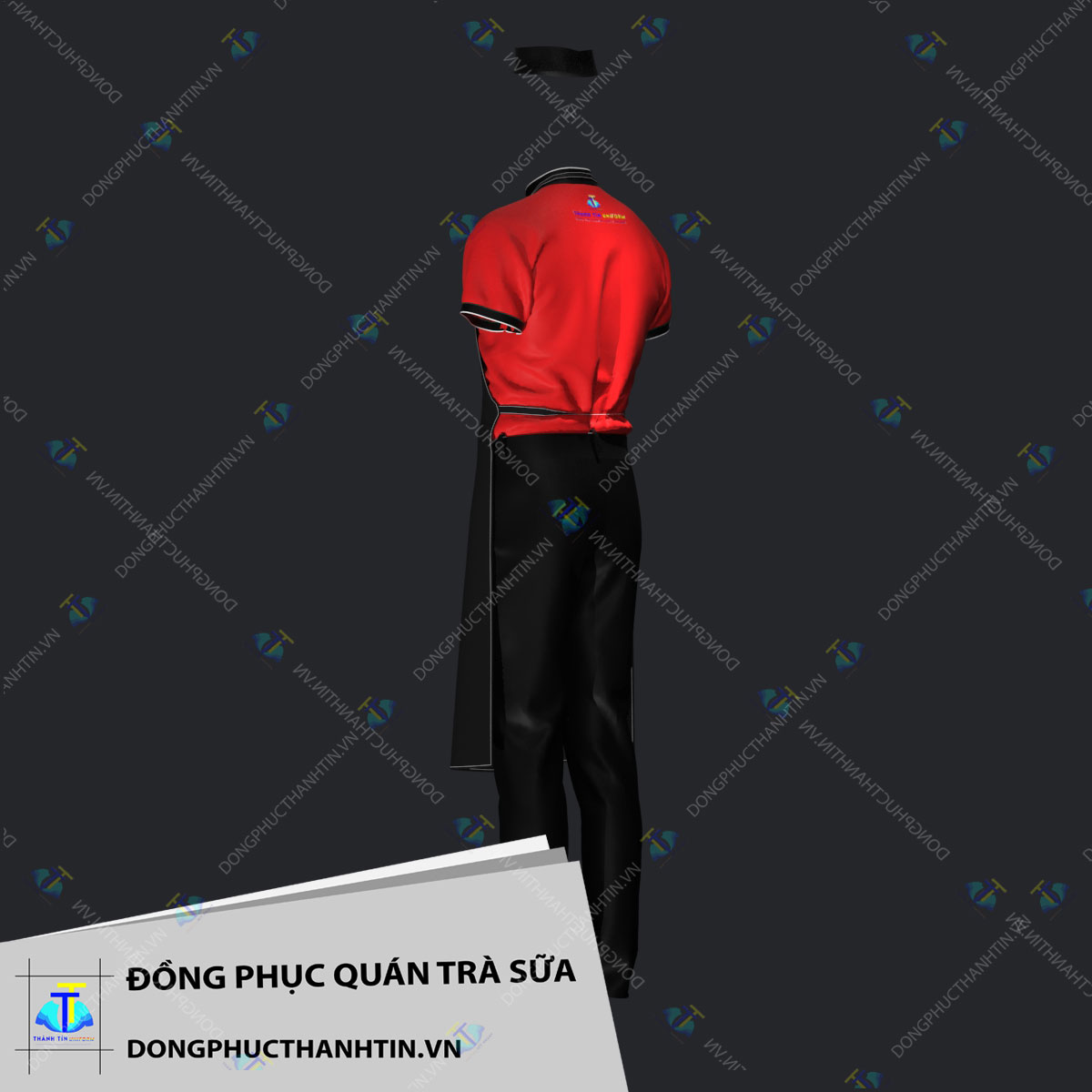 ĐỒNG PHỤC QUÁN TRÀ SỮA MS 0512