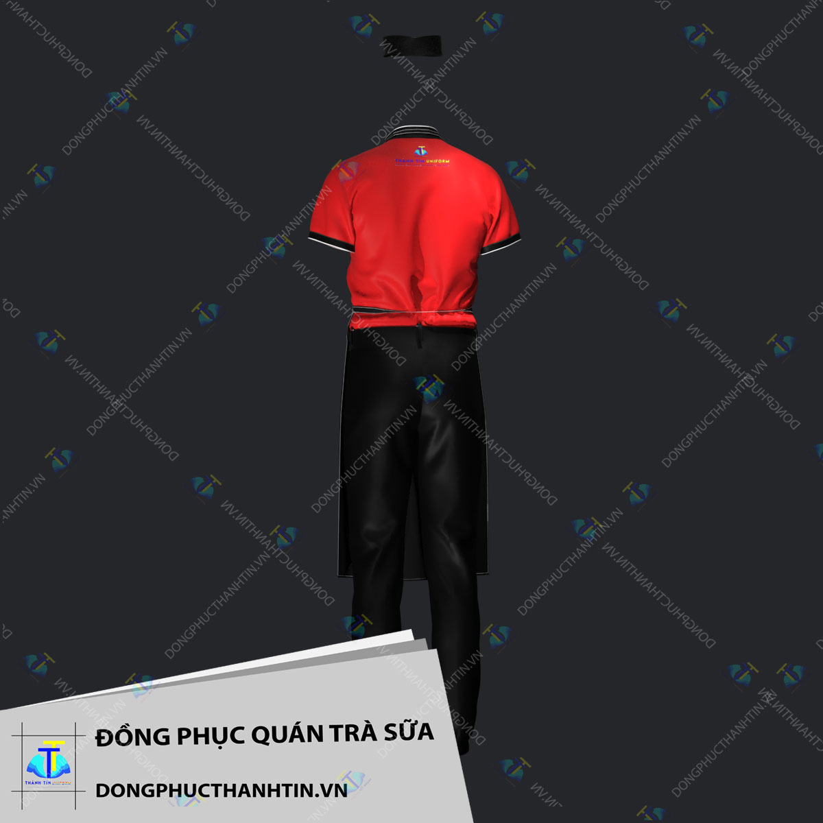 ĐỒNG PHỤC QUÁN TRÀ SỮA MS 0515