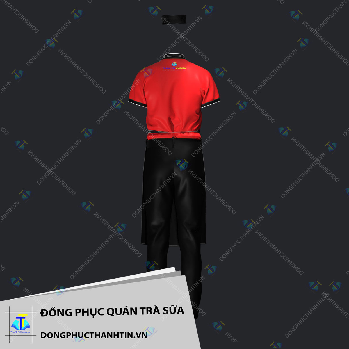 ĐỒNG PHỤC QUÁN TRÀ SỮA MS 0516
