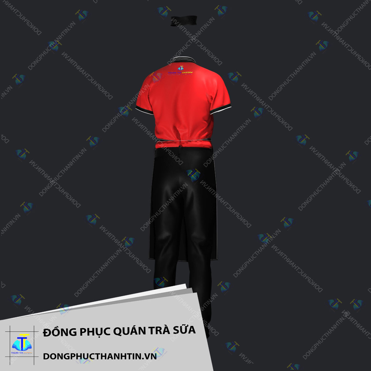 ĐỒNG PHỤC QUÁN TRÀ SỮA MS 0517