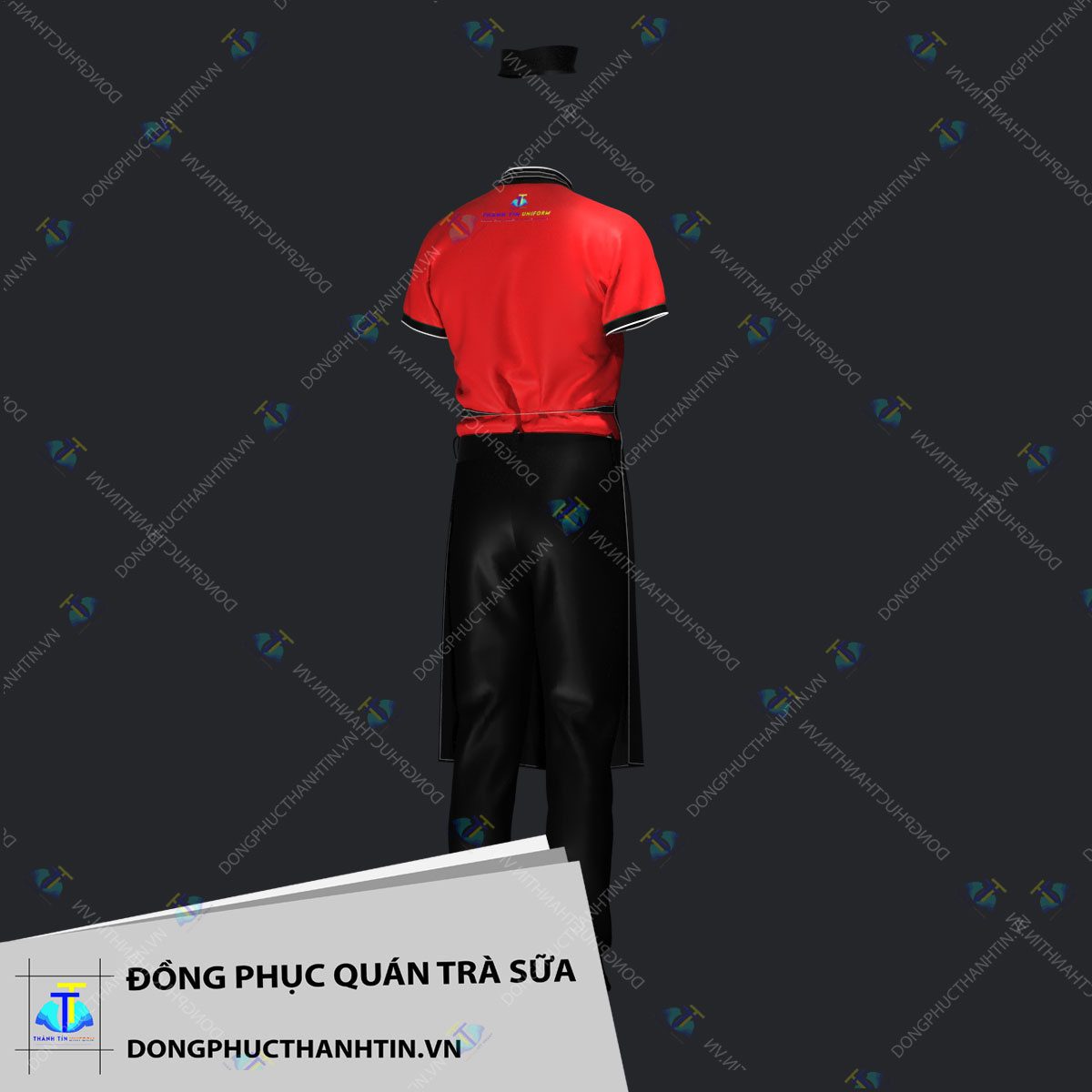 ĐỒNG PHỤC QUÁN TRÀ SỮA MS 0518