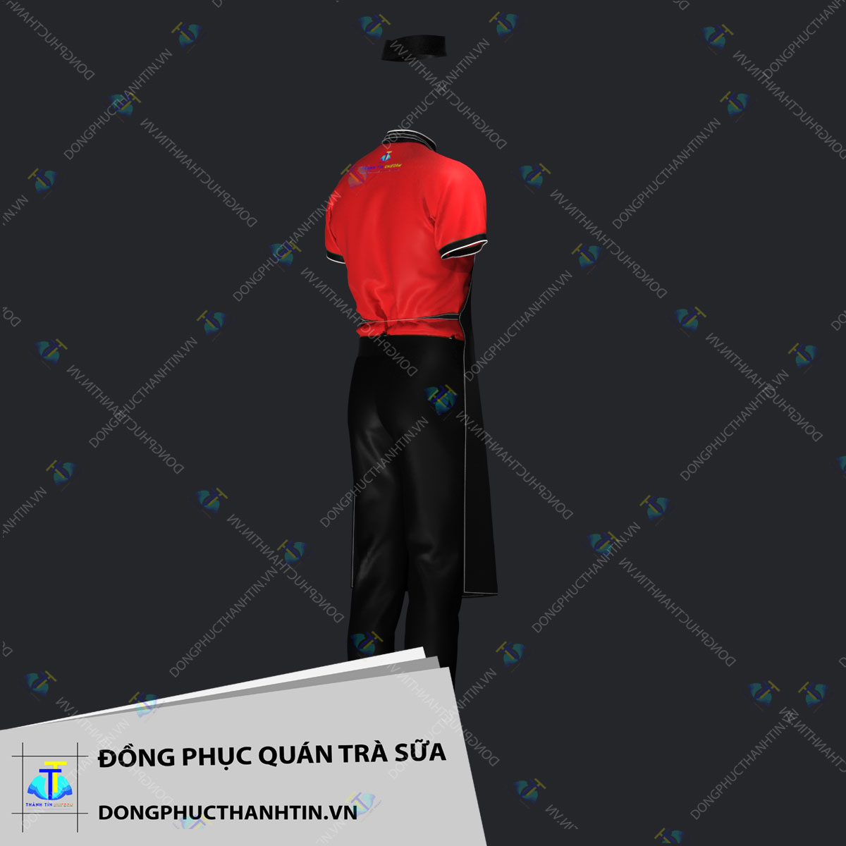 ĐỒNG PHỤC QUÁN TRÀ SỮA MS 0520