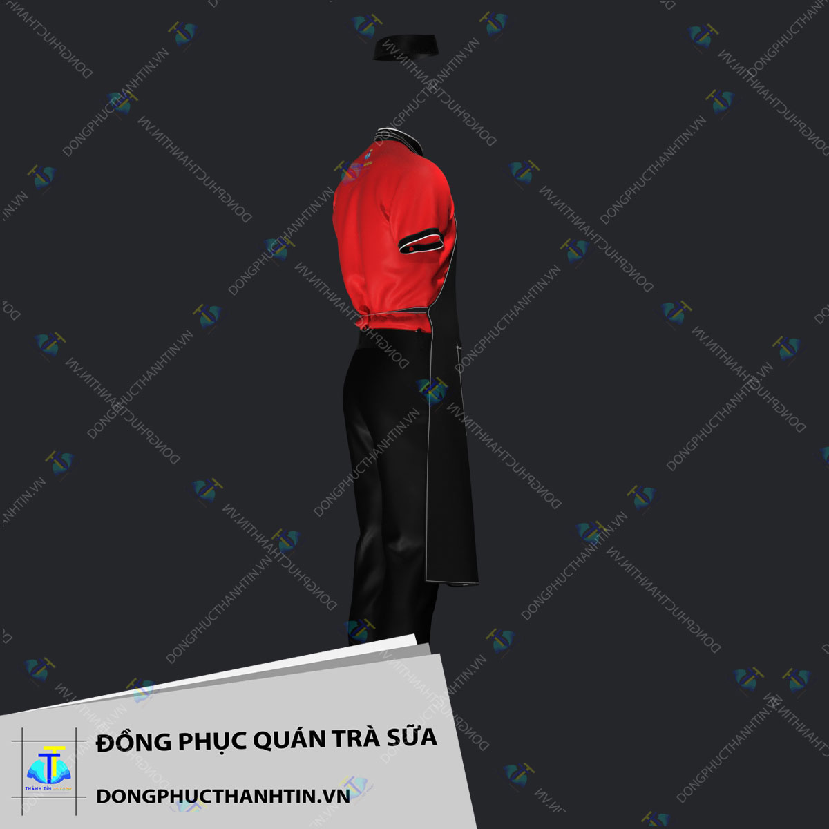 ĐỒNG PHỤC QUÁN TRÀ SỮA MS 0522