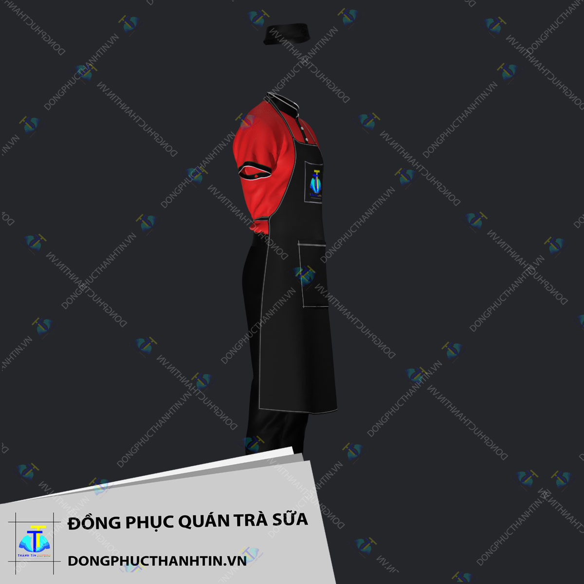 ĐỒNG PHỤC QUÁN TRÀ SỮA MS 0526
