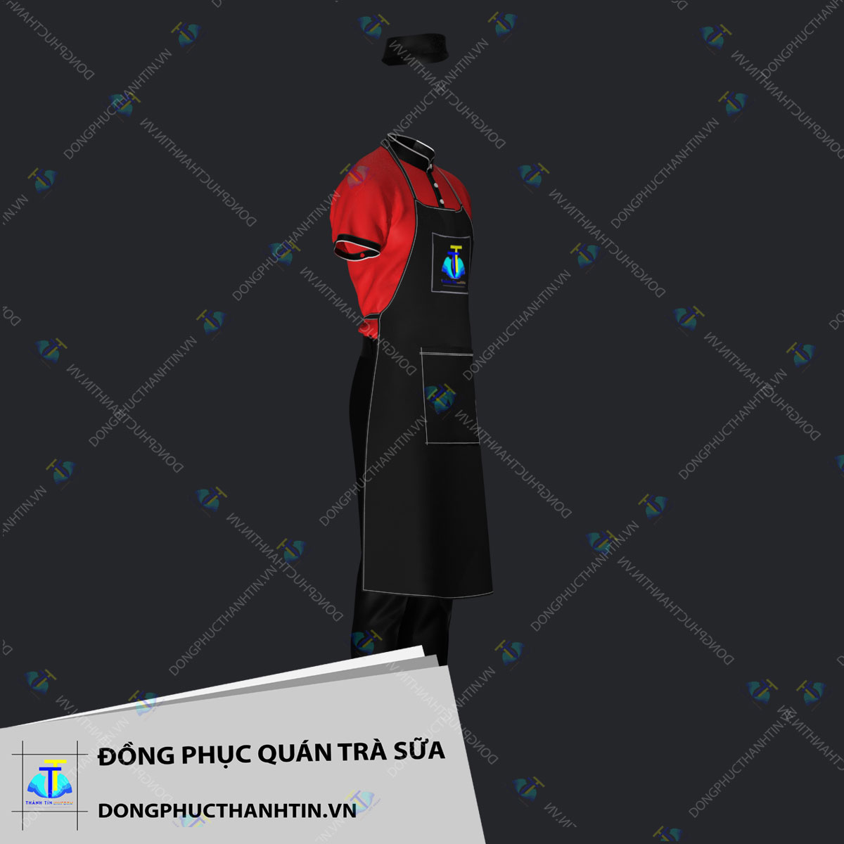ĐỒNG PHỤC QUÁN TRÀ SỮA MS 0527
