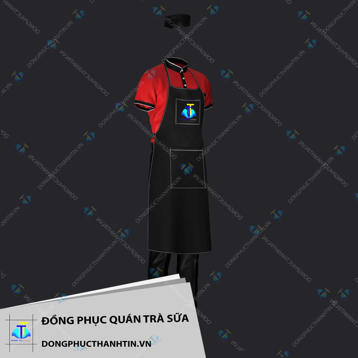 ĐỒNG PHỤC QUÁN TRÀ SỮA MS 0529