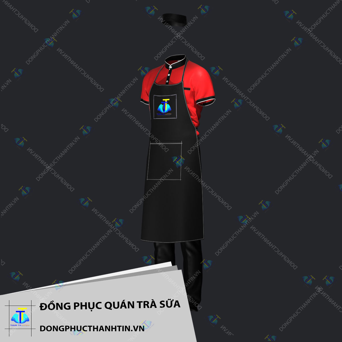 ĐỒNG PHỤC QUÁN TRÀ SỮA MS 053