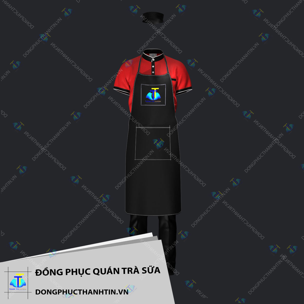 ĐỒNG PHỤC QUÁN TRÀ SỮA MS 0532