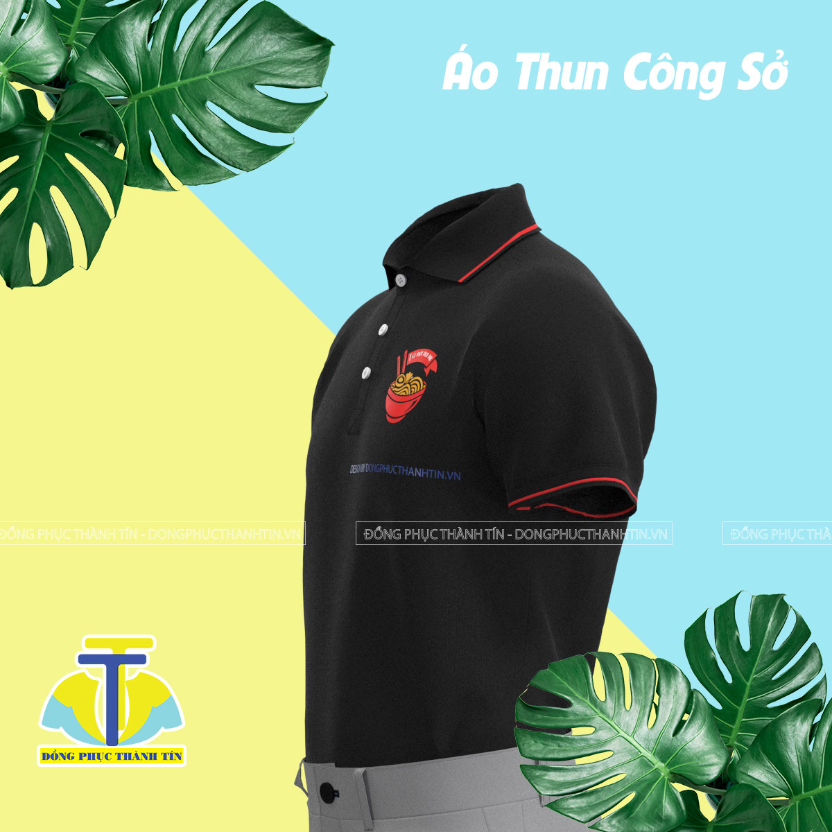 Áo Đồng Phục Nhân Viên Nhà Hàng Ra - Men5