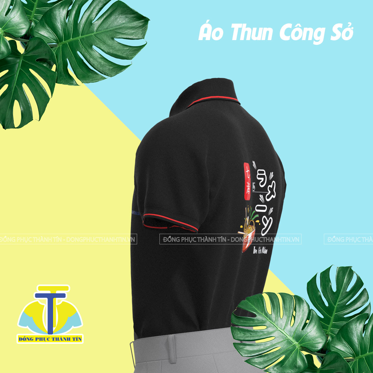 Áo Đồng Phục Nhân Viên Nhà Hàng Ra - Men9