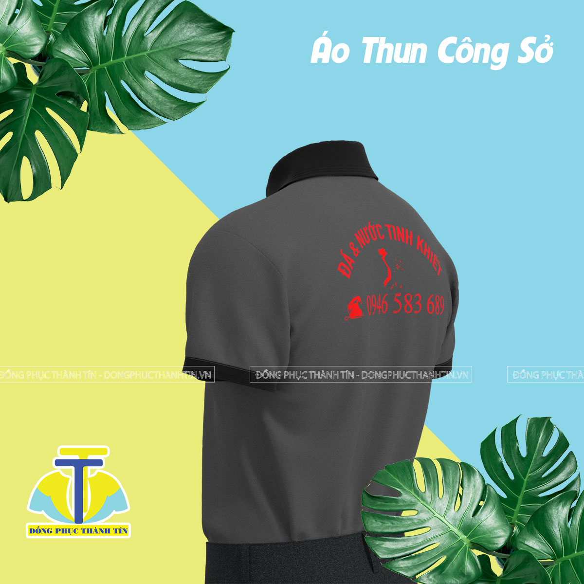 ĐỒNG PHỤC NHÂN VIÊN CÔNG TY NƯỚC TINH KHIẾT TRƯỜNG SA10