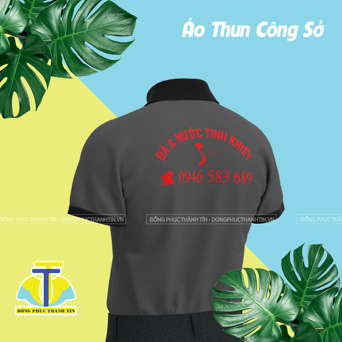 ĐỒNG PHỤC NHÂN VIÊN CÔNG TY NƯỚC TINH KHIẾT TRƯỜNG SA12