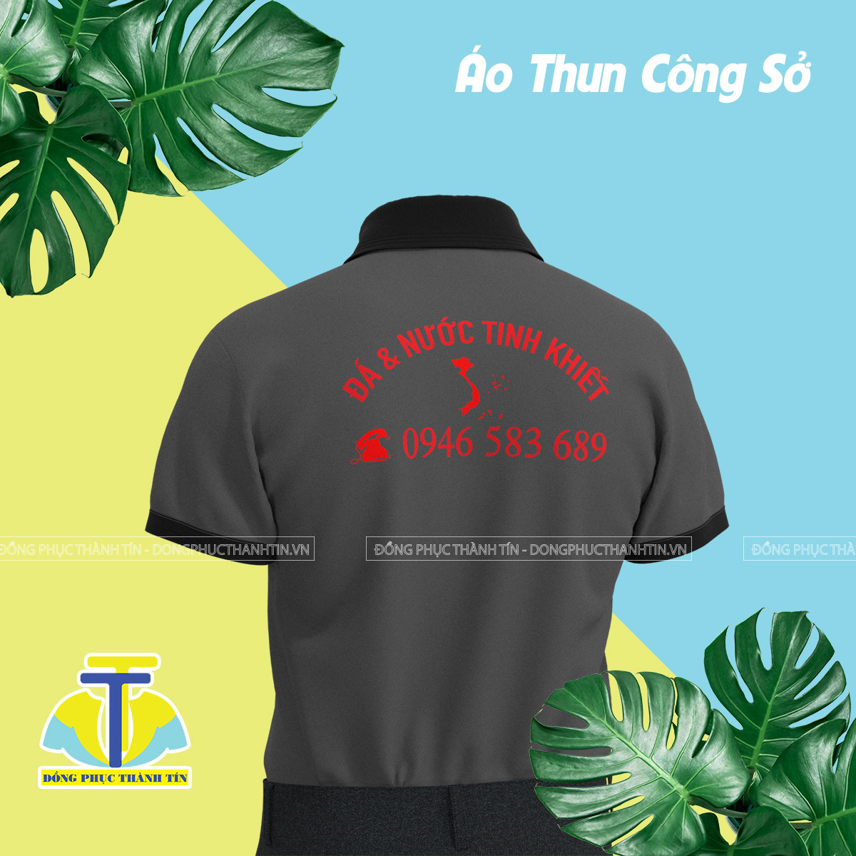 ĐỒNG PHỤC NHÂN VIÊN CÔNG TY NƯỚC TINH KHIẾT TRƯỜNG SA13