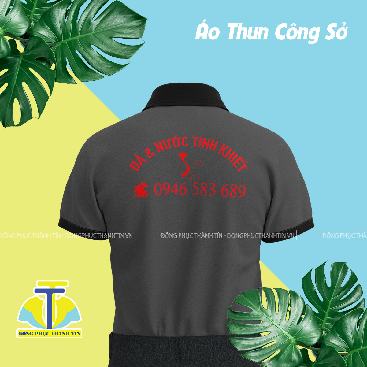 ĐỒNG PHỤC NHÂN VIÊN CÔNG TY NƯỚC TINH KHIẾT TRƯỜNG SA14